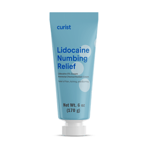 Numbing Lidocaine Cream 5%, 6 oz