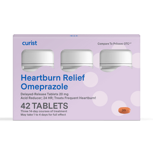 Omeprazole 20 mg Tablets (Generic Prilosec), 42 ct