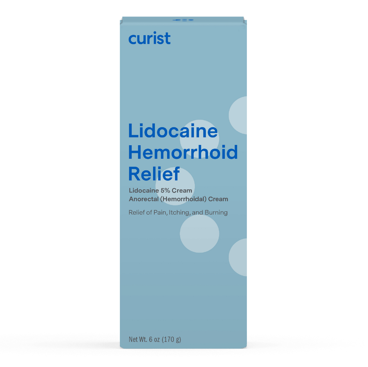 Our hemorrhoid cream has with lidocaine 5% for hemorrhoids.. Hemorrhoid lidocaine cream 5%, compare to Recticare. Buy hemorrhoid cream with lidocaine 5% online at Curist.