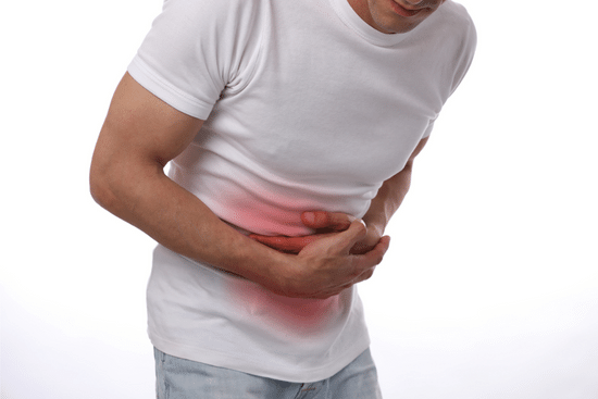gassy stomach image