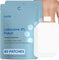 View image 1 of 7: 2 packages of lidocaine 4% patches with total of 40 patches, rendering of the patch itself and placed on a back