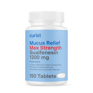 Mucus Relief Max Strength (guaifenesin 1200 mg), 150 ct