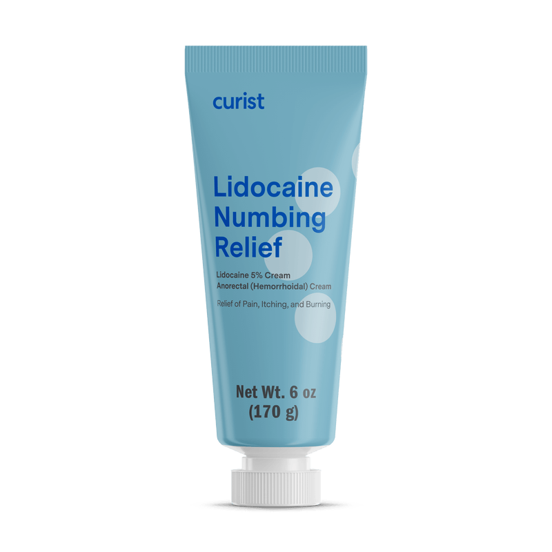 Numbing Lidocaine Cream 5%, 6 oz
