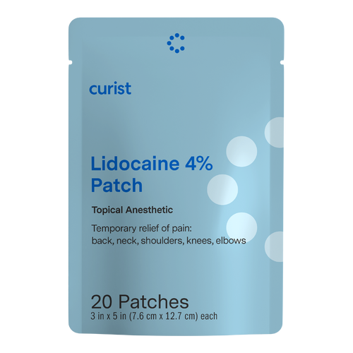 curist lidocaine 4% patch - 20 ct