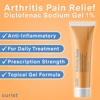 Arthritis Relief (diclofenac gel 1%), 150 g - Pack of 3