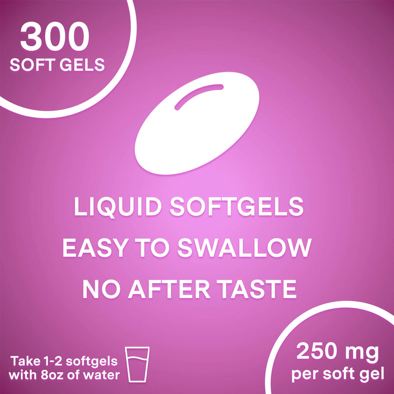 Gas Relief (simethicone 250 mg), 300 ct