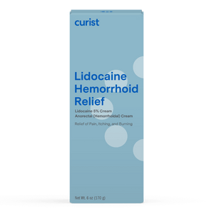 Hemorrhoid Cream with Lidocaine 5%, 6 oz